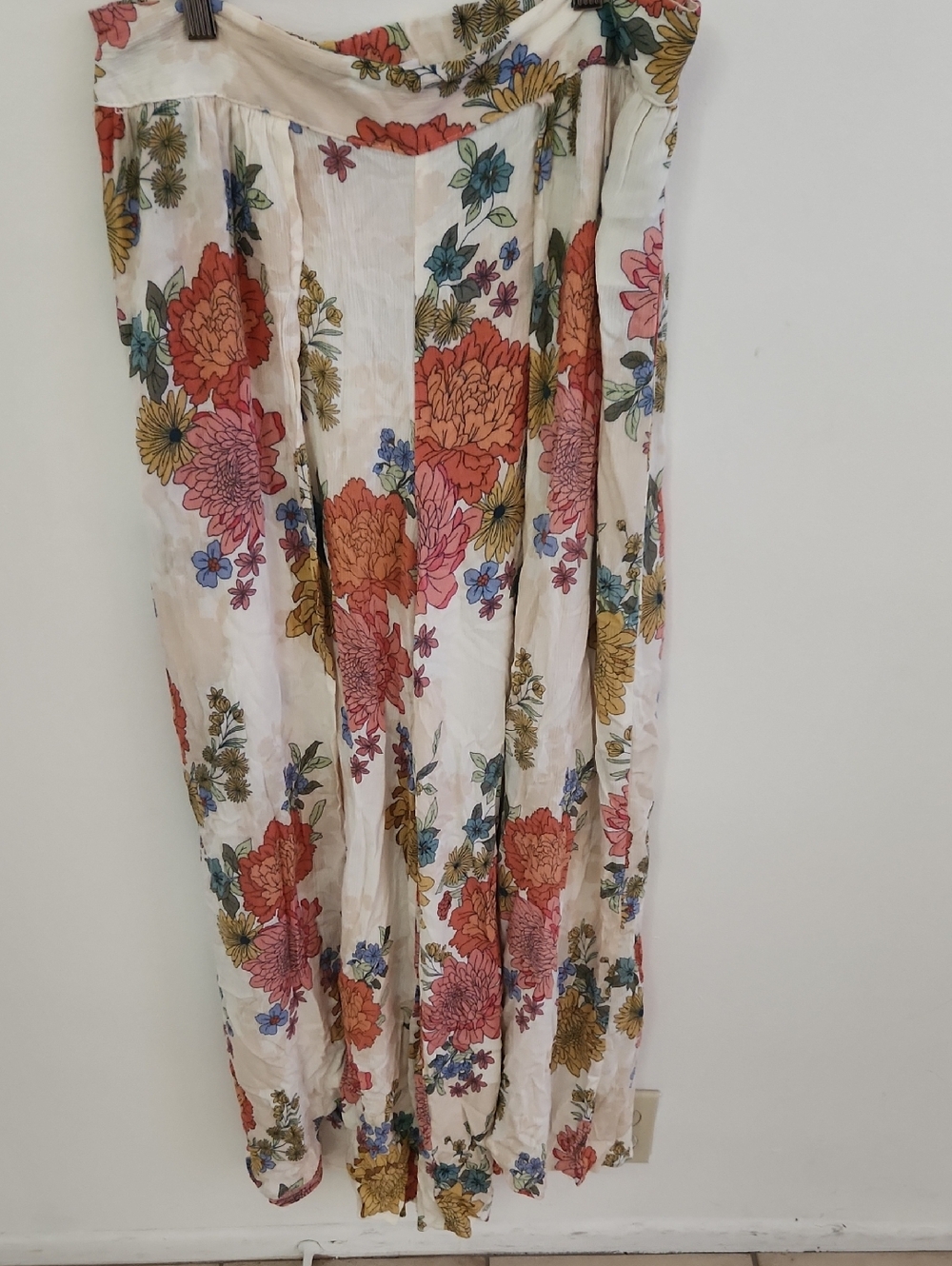 O'Neill Tymea Cream Floral Pants Large - Picture 4 of 6